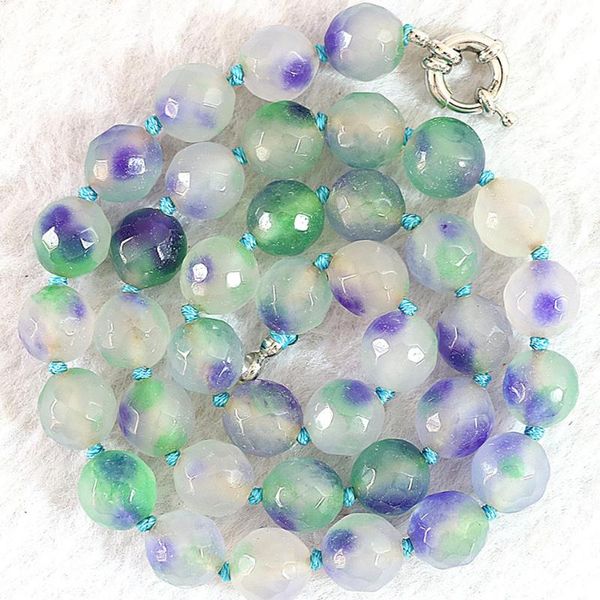chokers multicolor violet jades 10mm stone chalcedony round faceted beads diy necklace for women high grade fashion jewelry 18inch b635, Golden;silver
chokers multicolor violet jades 10mm stone chalcedony round faceted beads diy necklace for women high grade fashion jewelry 18inch b635, Golden;silver