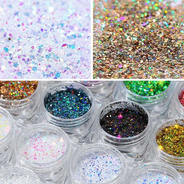 12boxes/set holographics nail art powder mix size colorful glittery shiny pigment powder dust for uv gel polish diy manicuring, Silver;gold
12boxes/set holographics nail art powder mix size colorful glittery shiny pigment powder dust for uv gel polish diy manicuring, Silver;gold