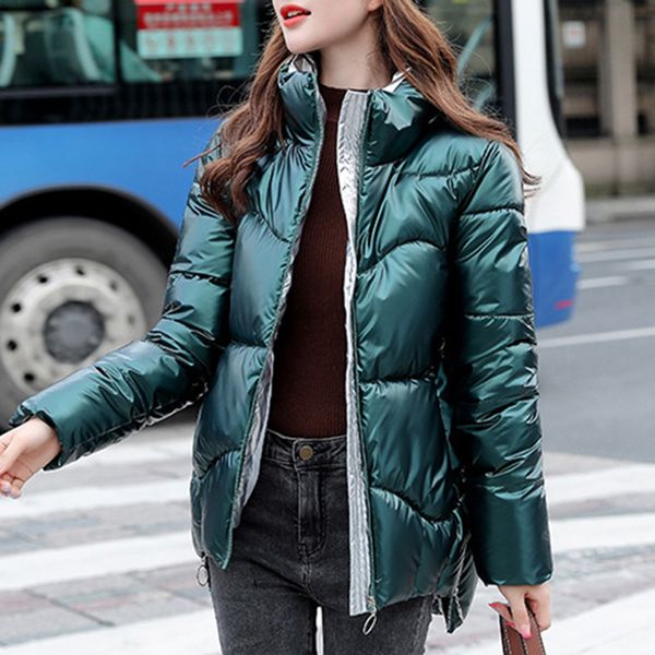 women's down & parkas 2021 solid color winter jacket women warm parka cotton coat ladies thick casual female outerwear 2xl cdr2380, Black
women's down & parkas 2021 solid color winter jacket women warm parka cotton coat ladies thick casual female outerwear 2xl cdr2380, Black