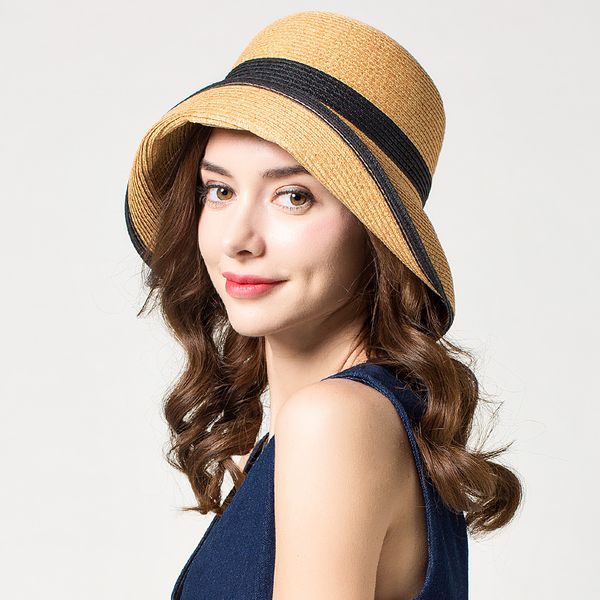 wide brim hats arrival lady sun hat female travel large brimmed straw sunscreen beach cap folded birthday gift b-7022, Blue;gray
wide brim hats arrival lady sun hat female travel large brimmed straw sunscreen beach cap folded birthday gift b-7022, Blue;gray