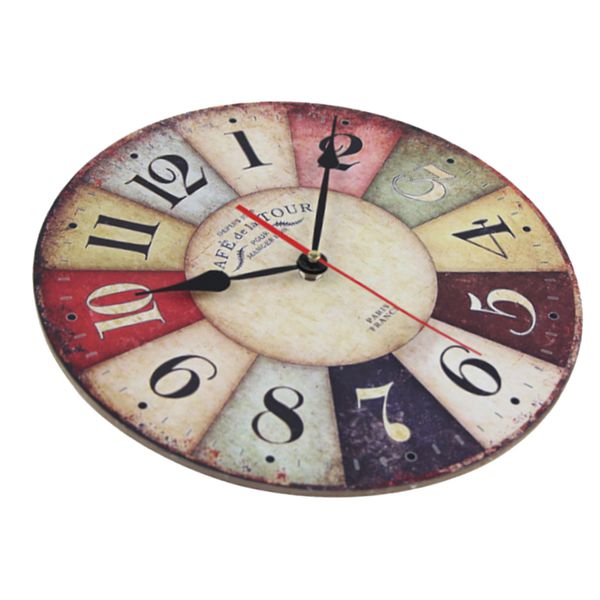 retro сжатый wood wall clock- идеально подходит как кухня часы, офис часы, часы дома
retro сжатый wood wall clock- идеально подходит как кухня часы, офис часы, часы дома