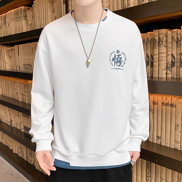 men's sweater 2020 autumn coat t- new trend ins long sleeve t-shirt loose casual coat base shirt for men jfw3w, Black
men's sweater 2020 autumn coat t- new trend ins long sleeve t-shirt loose casual coat base shirt for men jfw3w, Black