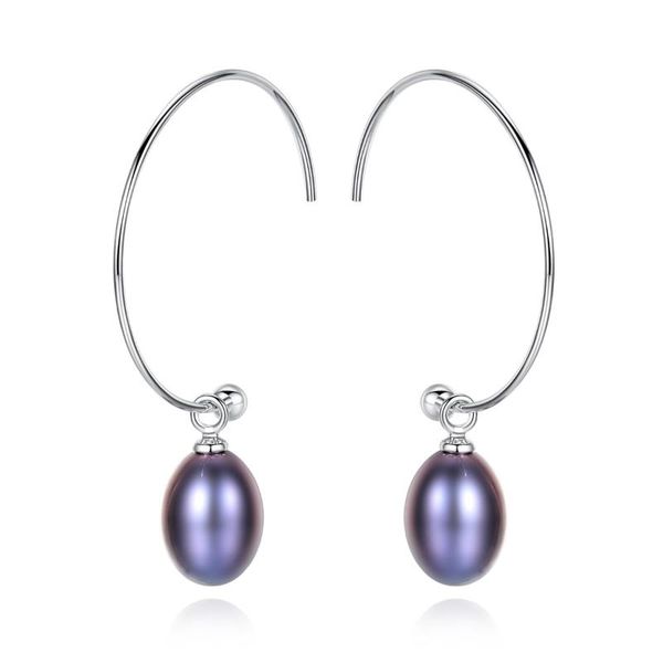 hoop & huggie freshwater pearl s925 sterling silver european and american minimalist fashion women's earrings, Golden;silver
hoop & huggie freshwater pearl s925 sterling silver european and american minimalist fashion women's earrings, Golden;silver