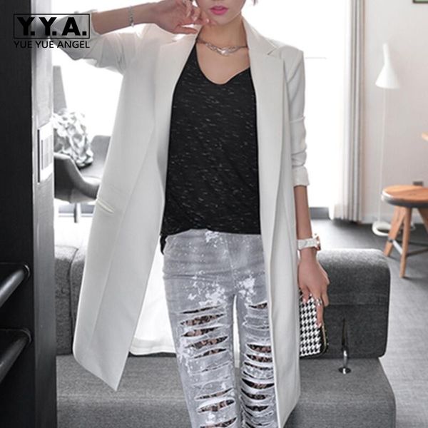 women's suits & blazers chic womens tailored collar slim fit blazer suit long sleeve jackets coats outwears female white black s
women's suits & blazers chic womens tailored collar slim fit blazer suit long sleeve jackets coats outwears female white black s