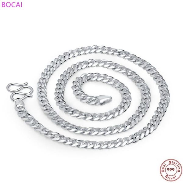chains bocai men's sterling silver necklace 999 fashion chain s990 whip j 
chains bocai men's sterling silver necklace 999 fashion chain s990 whip j