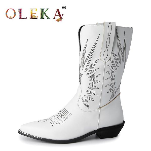 oleka knee-high winter women winter boots square heel embroider pointed toe fur boots novelty style western new as422, Black
oleka knee-high winter women winter boots square heel embroider pointed toe fur boots novelty style western new as422, Black