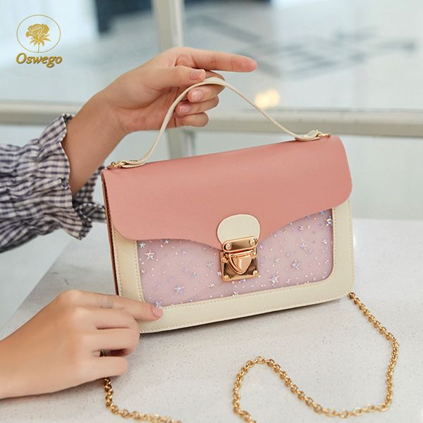 oswego pu crossbody bags for women new fashion trend transparent star handbag casual lock mini shoulder messenger bag girls 2019
oswego pu crossbody bags for women new fashion trend transparent star handbag casual lock mini shoulder messenger bag girls 2019