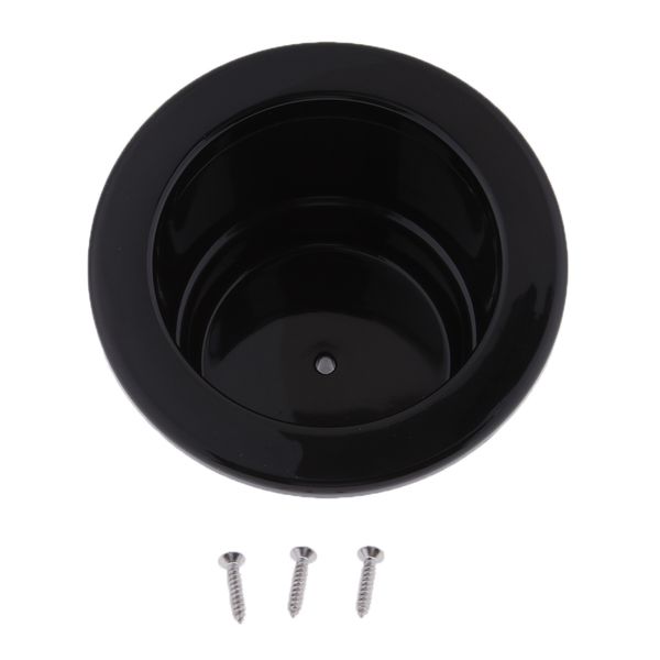 black plastic universal cup drink holder for boat marine auto truck camper 
black plastic universal cup drink holder for boat marine auto truck camper