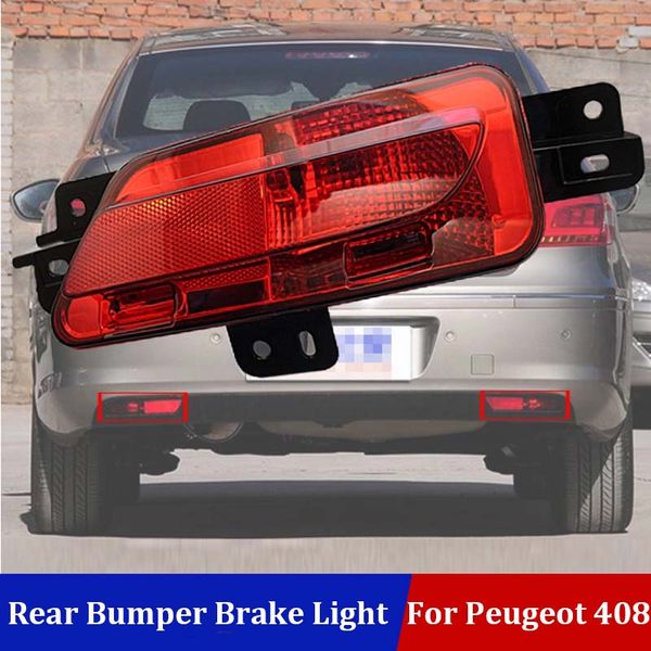 car rear bumper brake light reflector taillight rear fog lamp without bulb for 408 2013
car rear bumper brake light reflector taillight rear fog lamp without bulb for 408 2013