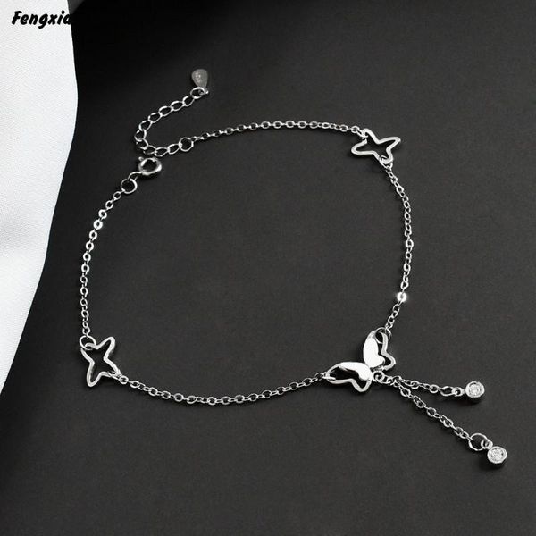fengxiaoling 2020 trend large 925 sterling silver pretty butterfly mini zircon anklet for women fashion fine jewelry anklets, Red;blue
fengxiaoling 2020 trend large 925 sterling silver pretty butterfly mini zircon anklet for women fashion fine jewelry anklets, Red;blue
