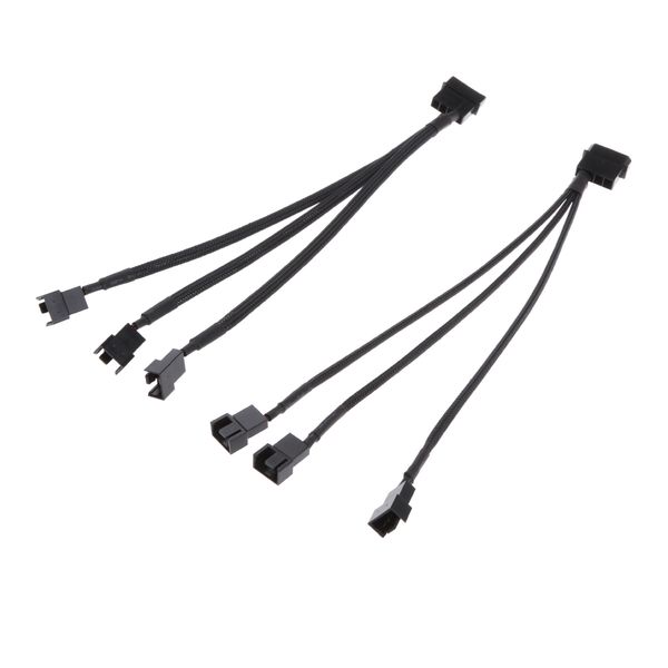 2pcs 4pin molex до 3x 3pin вентилятор splitter силового кабеля рукавов оплетки для пк
2pcs 4pin molex до 3x 3pin вентилятор splitter силового кабеля рукавов оплетки для пк