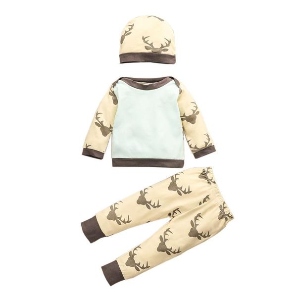 2pcs toddler baby boys cartoon deer +pants christmas clothes pajamas hat clothes vetement enfant fille newborn clothing, White
2pcs toddler baby boys cartoon deer +pants christmas clothes pajamas hat clothes vetement enfant fille newborn clothing, White