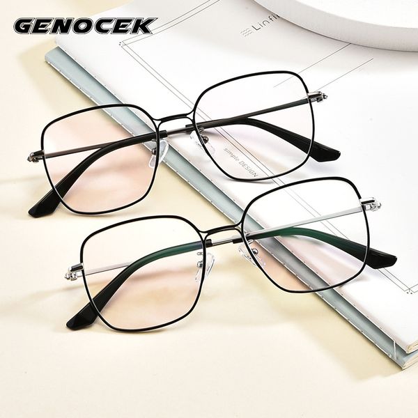 2020 new women square titanium glasses frame female vintage prescription myopia optical eyeglasses frame eyewear, Black
2020 new women square titanium glasses frame female vintage prescription myopia optical eyeglasses frame eyewear, Black