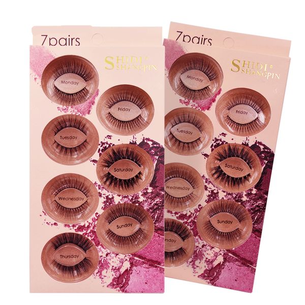 7 pairs false eyelashes set long mink eyelashes lashes makeup natural mink lashes fake eyelash
7 pairs false eyelashes set long mink eyelashes lashes makeup natural mink lashes fake eyelash