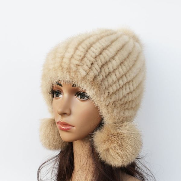 beanie/skull caps 2021 mink hat ladies fashion fur ball knit hats casual female headgear, Blue;gray
beanie/skull caps 2021 mink hat ladies fashion fur ball knit hats casual female headgear, Blue;gray