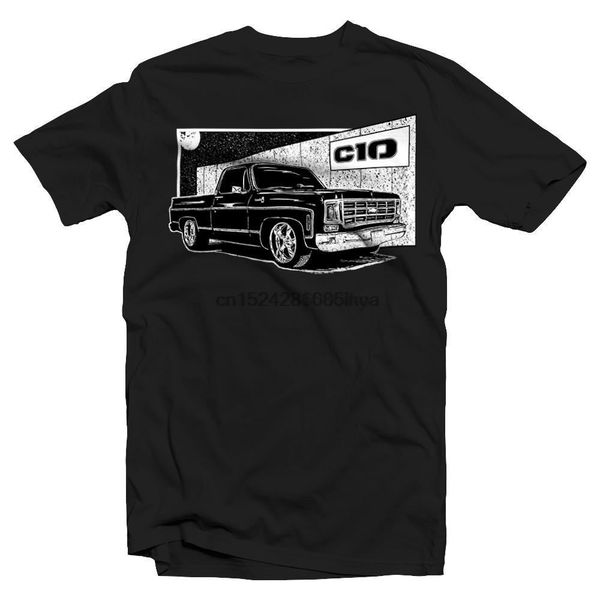round eye square body chevy 75-77 c10 squarebody t-shirt