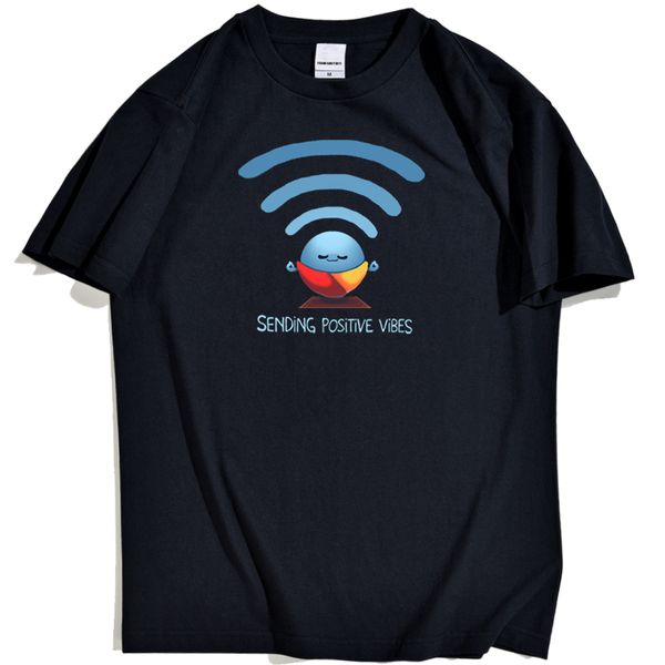 отправка positive vibes wifi t shirt mens личность pattern футболку для man корейский повседневная одежда сплошной цвет мужской футболки
отправка positive vibes wifi t shirt mens личность pattern футболку для man корейский повседневная одежда сплошной цвет мужской футболки