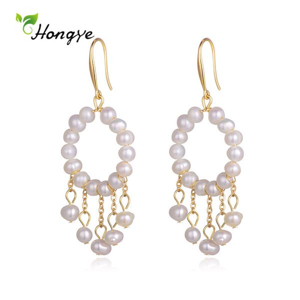dangle & chandelier hongye classic round natural freshwater pearls drop earrings for women long pendientes tassel party modern jewelry brinc, Silver
dangle & chandelier hongye classic round natural freshwater pearls drop earrings for women long pendientes tassel party modern jewelry brinc, Silver