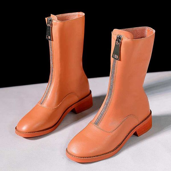 shoes woman retro ins boots female net red front zipper boots england thick with women's tide botas mujer bota feminina, Black
shoes woman retro ins boots female net red front zipper boots england thick with women's tide botas mujer bota feminina, Black