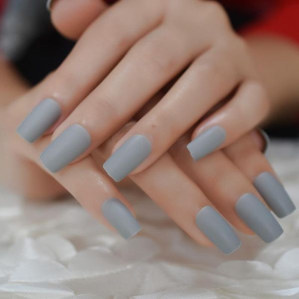 gray matte artificial nails medium daily pure color plastic artificial fingernails simple square diy pratice fake nail, Red;gold
gray matte artificial nails medium daily pure color plastic artificial fingernails simple square diy pratice fake nail, Red;gold