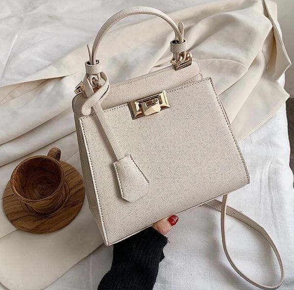 female shoulder bags plain women small handbags hasp totes fashion crossbody high quaity women bag
