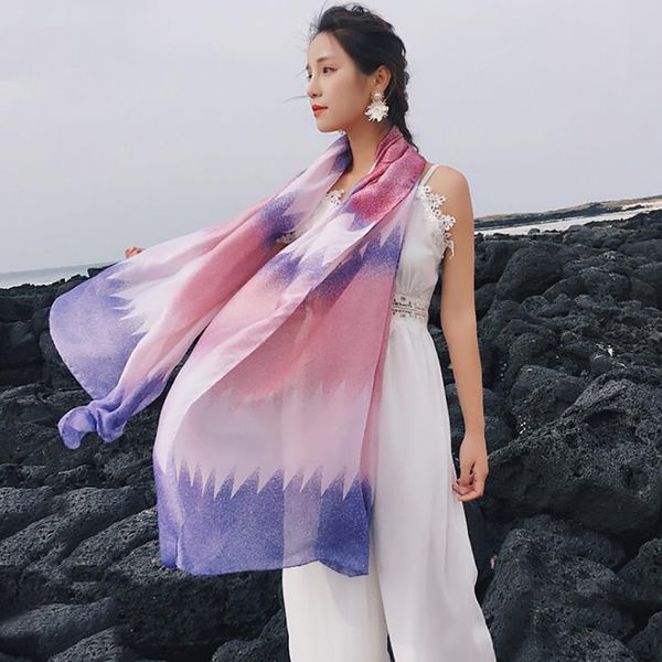 scarves 2021 summer gradient colours scarf for women/ladies fashion long shawls and wraps female, Blue;gray
scarves 2021 summer gradient colours scarf for women/ladies fashion long shawls and wraps female, Blue;gray