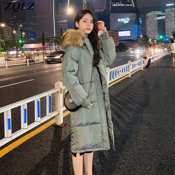 zqlz long parka 2020 new winter jacket women loose hooded cotton overcoat mujer warm thick casual winter coat female, Black
zqlz long parka 2020 new winter jacket women loose hooded cotton overcoat mujer warm thick casual winter coat female, Black