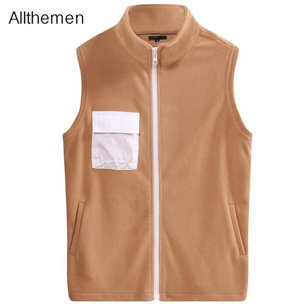 allthemen autumn men suit vest waistcoat male casual pocket sleeveless jacket black white khaki mans vest coat hombre streetwear
allthemen autumn men suit vest waistcoat male casual pocket sleeveless jacket black white khaki mans vest coat hombre streetwear