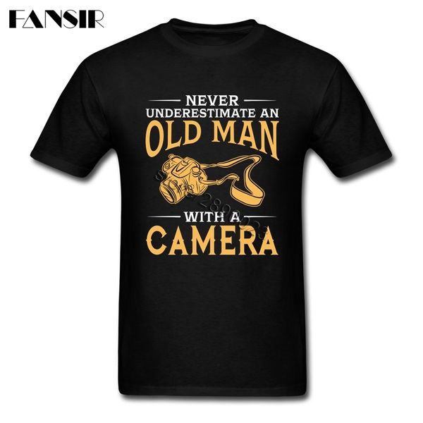 never underestimate an old man with a camera clothes customized men t-shirt short sleeve 100% cotton crew neck t shirt for boy
never underestimate an old man with a camera clothes customized men t-shirt short sleeve 100% cotton crew neck t shirt for boy