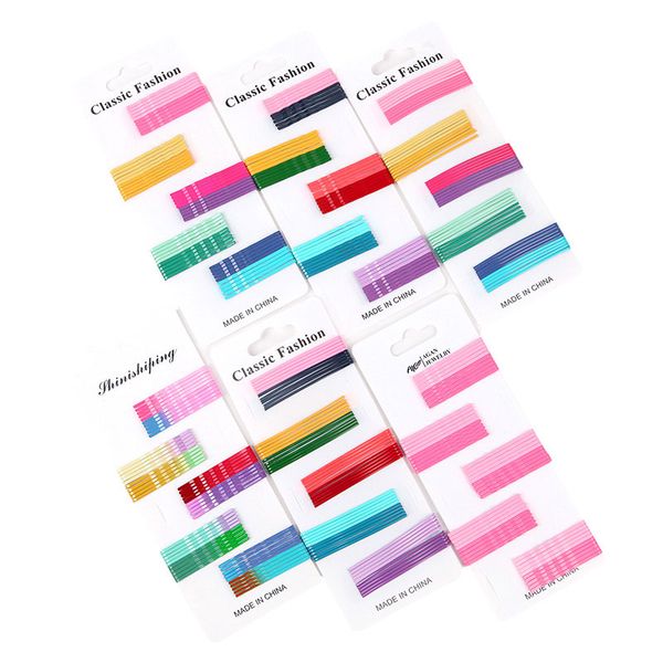50pcs invisible wave flat hairpin metal barrette candy color bobby pins hair clip for women girls hairpins headwear accessories, Golden;silver
50pcs invisible wave flat hairpin metal barrette candy color bobby pins hair clip for women girls hairpins headwear accessories, Golden;silver