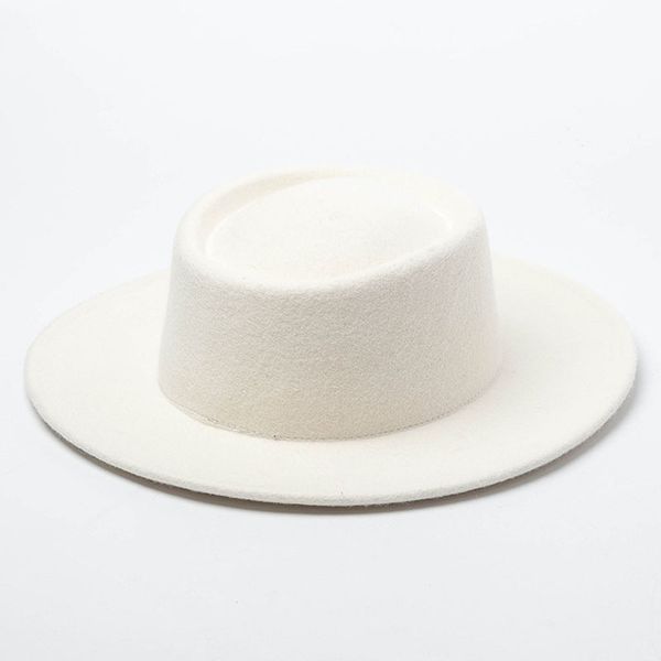 stingy brim hats women 100% wool felt white wide fedoras wedding party pork pie fedora floppy triby, Blue;gray
stingy brim hats women 100% wool felt white wide fedoras wedding party pork pie fedora floppy triby, Blue;gray
