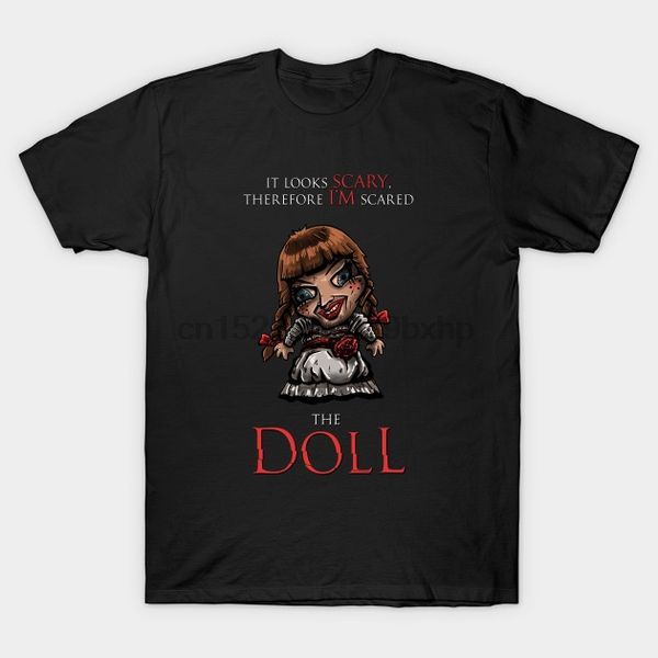 men tshirt its da doll shirt annabelle t shirt women t-shirt tees top