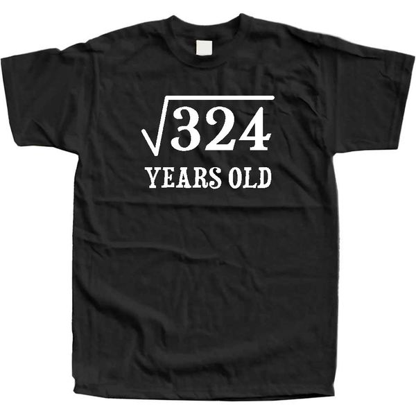 funny tees crew neck short sleeve mens square root of 324 18 yrs years old 18th birthday t shirt anime t-shirt men harajuku
funny tees crew neck short sleeve mens square root of 324 18 yrs years old 18th birthday t shirt anime t-shirt men harajuku
