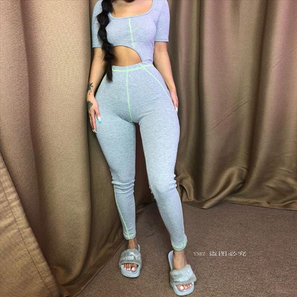 kgfigu thick material ribbed fabric two piece set women high street crop and tight pencil pants matching outfits, Gray
kgfigu thick material ribbed fabric two piece set women high street crop and tight pencil pants matching outfits, Gray
