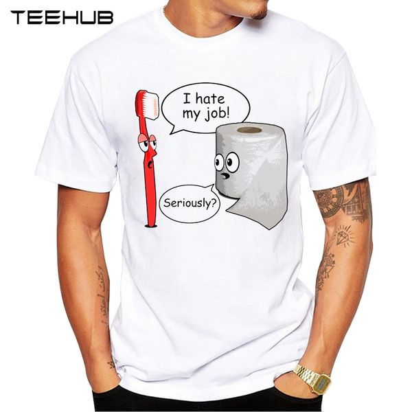 2019 teehub new cool men's funny toothbrush hate its work design t-shirt short sleeve o-neck hipster tee
2019 teehub new cool men's funny toothbrush hate its work design t-shirt short sleeve o-neck hipster tee