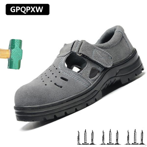 boots man light shoes summer breathable non-slip wear-resistant safety sandals anti-smashing anti-puncture work shoes, Black
boots man light shoes summer breathable non-slip wear-resistant safety sandals anti-smashing anti-puncture work shoes, Black