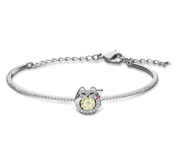 swa модного new cute классического lucky cat подвеска мисс кристалл ожерелье отправить подругу изысканного нового года jewelry christmas88, Silver
swa модного new cute классического lucky cat подвеска мисс кристалл ожерелье отправить подругу изысканного нового года jewelry christmas88, Silver