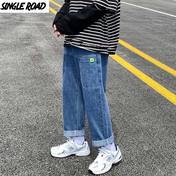 singleroad mens jeans men 2020 oversized wide leg korean style denim pants harajuku japanese streetwear blue jeans for men
singleroad mens jeans men 2020 oversized wide leg korean style denim pants harajuku japanese streetwear blue jeans for men