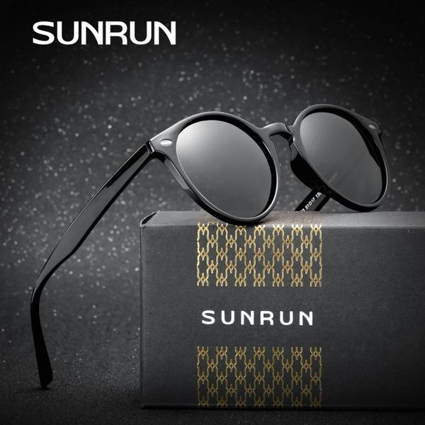 sunglasses sunrun vintage brand designer polarized round retro rivet frame sun glasses eyewear for men p6046, White;black
sunglasses sunrun vintage brand designer polarized round retro rivet frame sun glasses eyewear for men p6046, White;black