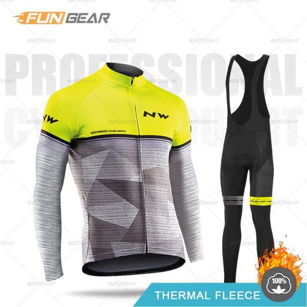 long sleeve cycling jersey set men bike clothing northwave winter thermal fleece jacket kit pro team outdoor riding sports wear, Black;blue
long sleeve cycling jersey set men bike clothing northwave winter thermal fleece jacket kit pro team outdoor riding sports wear, Black;blue
