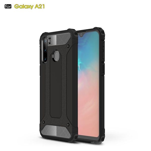 heavy duty armor slim hard rubber cover silicone phone case for samsung a21 hybrid back cover
heavy duty armor slim hard rubber cover silicone phone case for samsung a21 hybrid back cover