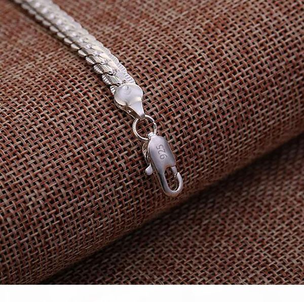 h 5mm 925 silver snake bone bracelet fashion bracelets for men women wedding party jewelry bracelet diy accessories 8 inch, Black 
h 5mm 925 silver snake bone bracelet fashion bracelets for men women wedding party jewelry bracelet diy accessories 8 inch, Black