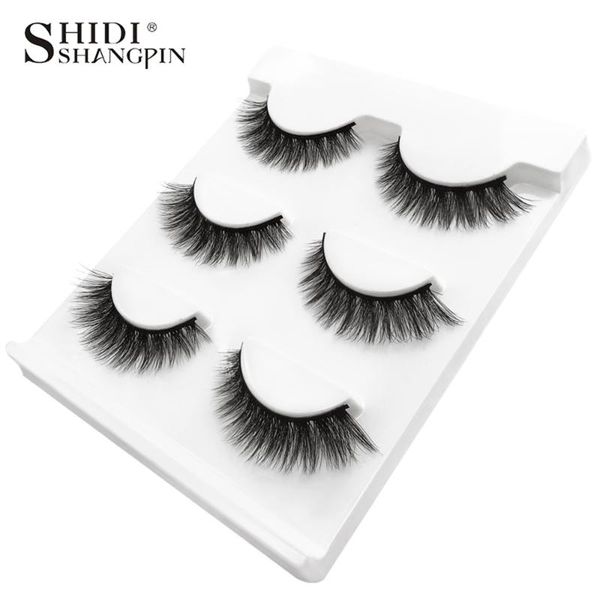 false eyelashes shidishangpin 3 pairs 3d mink lashes long eyelash extension handmade natural cross wispy eye
false eyelashes shidishangpin 3 pairs 3d mink lashes long eyelash extension handmade natural cross wispy eye