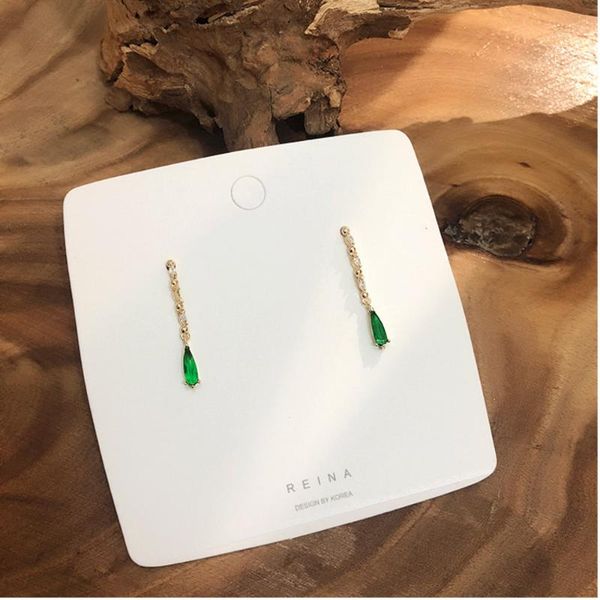 stud green crystal zircon earrings prevent allergy ear rings 2021 fashion women's for women jewelry geometry, Golden;silver
stud green crystal zircon earrings prevent allergy ear rings 2021 fashion women's for women jewelry geometry, Golden;silver