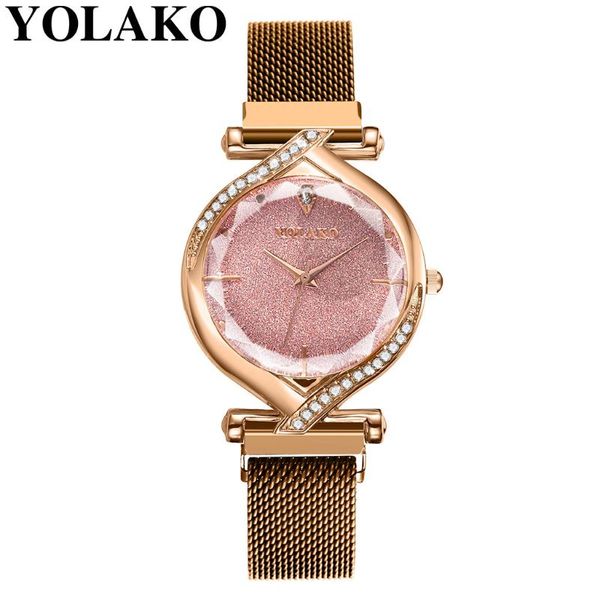wristwatches yolako women watches ladies wrist watch 2021 stainless steel band buckle irregular mirror for, Slivery;brown
wristwatches yolako women watches ladies wrist watch 2021 stainless steel band buckle irregular mirror for, Slivery;brown