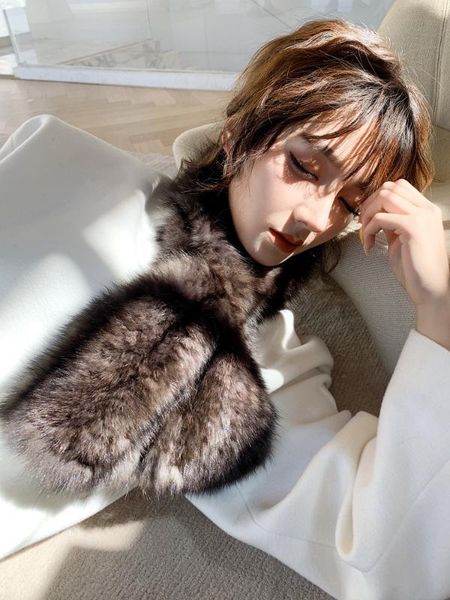 sable scarf collar winter new style warm and temperament fashion scarf size:92*14cm, Blue;gray
sable scarf collar winter new style warm and temperament fashion scarf size:92*14cm, Blue;gray