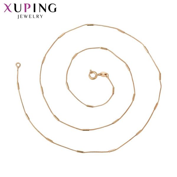 xuping rose gold color plated romantic for girls and man long section necklace jewelry lovely graduation gifts 44766, Silver
xuping rose gold color plated romantic for girls and man long section necklace jewelry lovely graduation gifts 44766, Silver