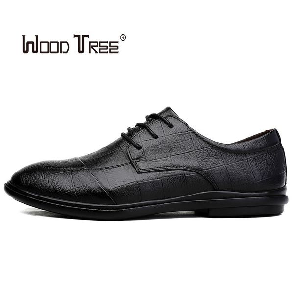 woodtree leather shoes men's business dress classic style flat shoes brown black pointed men's oxford
woodtree leather shoes men's business dress classic style flat shoes brown black pointed men's oxford