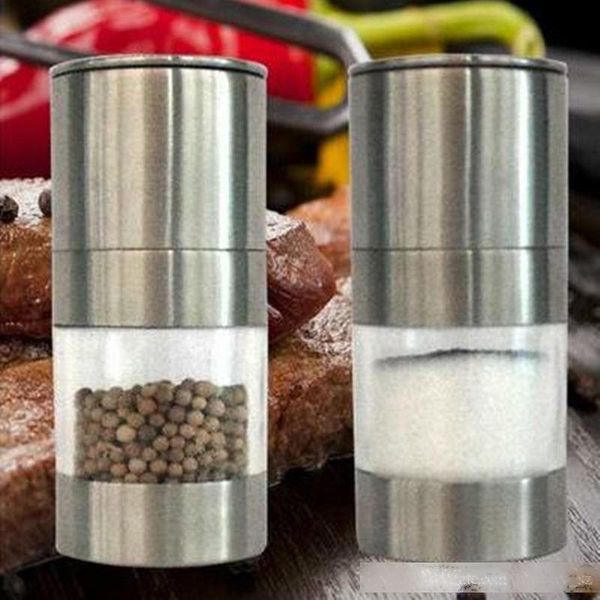 stainless steel manual salt pepper mill grinder portable kitchen mill muller home kitchen tool sauce grinder pepper mill
stainless steel manual salt pepper mill grinder portable kitchen mill muller home kitchen tool sauce grinder pepper mill