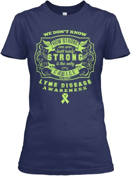 men t shirt lyme disease awareness tee women t-shirt